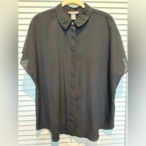 H&M Flowy sheer blouse